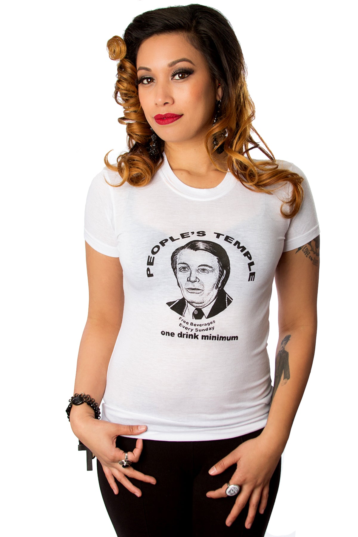 Jim Jones Peoples Temple Tee Shirt Jessica Louise