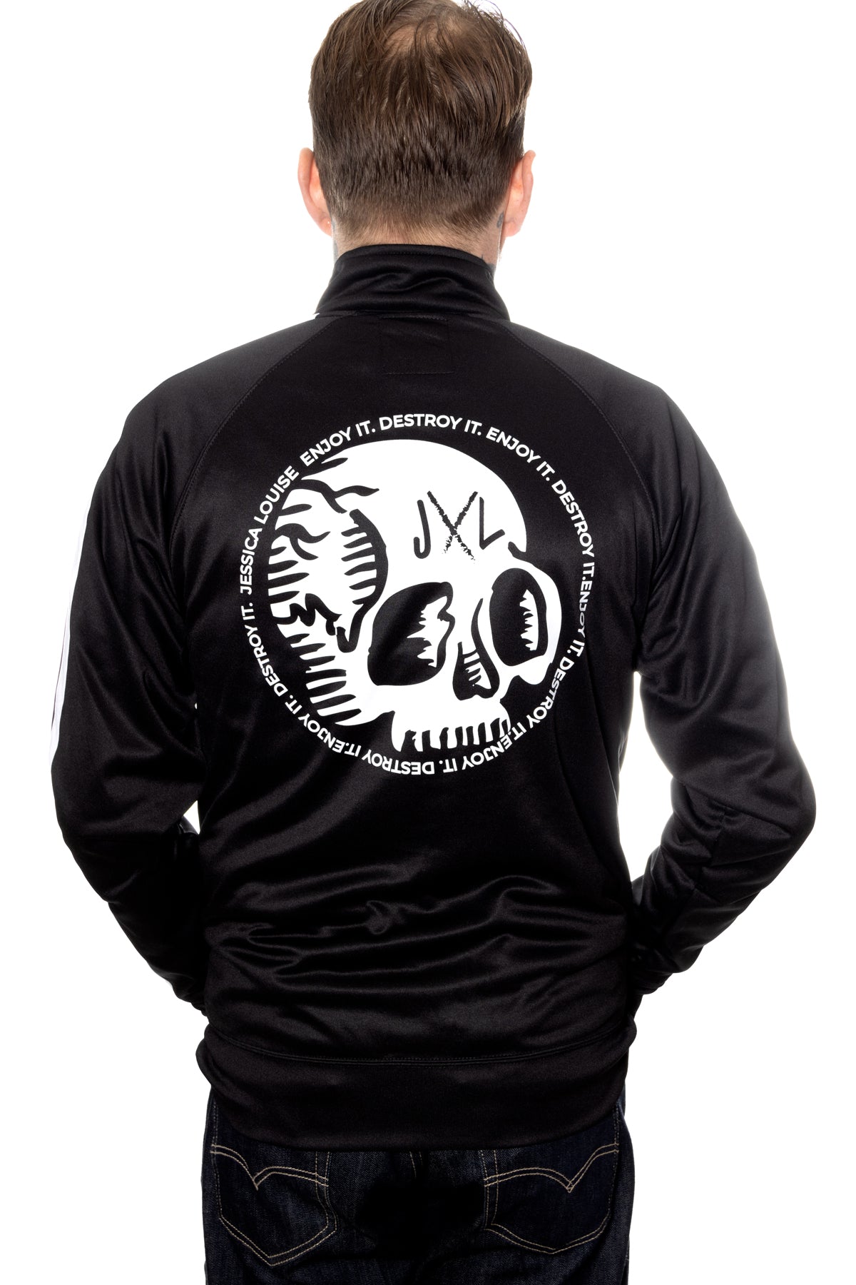 Unisex Skull Track Jacket